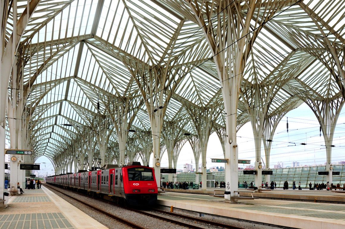 Estação do Oriente em Lisboa